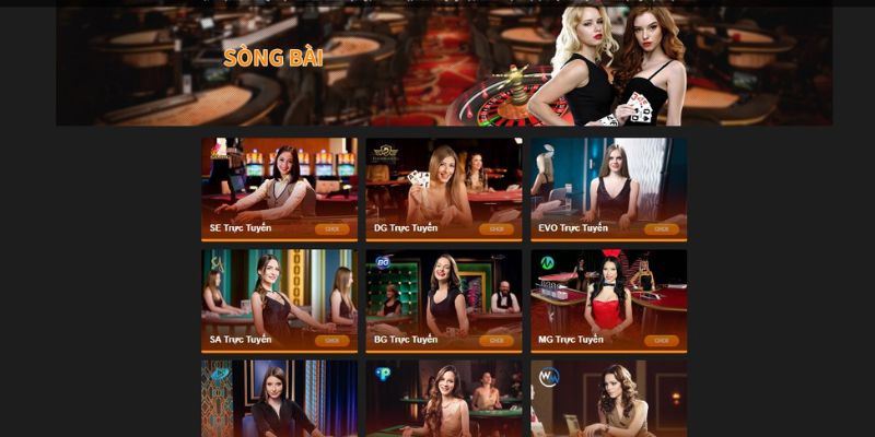 Casino live hấp dẫn tại nhà cái