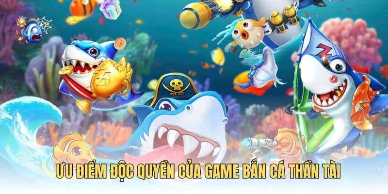 Bắn cá thần tài game săn xu thưởng thú vị